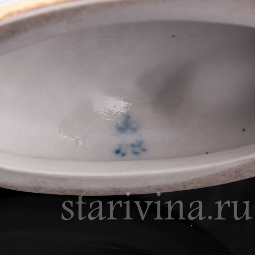 Фарфоровая статуэтка балерины Фанни Эльслер, кружевная, Volkstedt, Германия, до 1935 г.