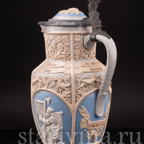 Уцененный пивной кувшин Германия, 3,2 л, Villeroy & Boch, Германия, кон. 19 - нач. 20 вв.