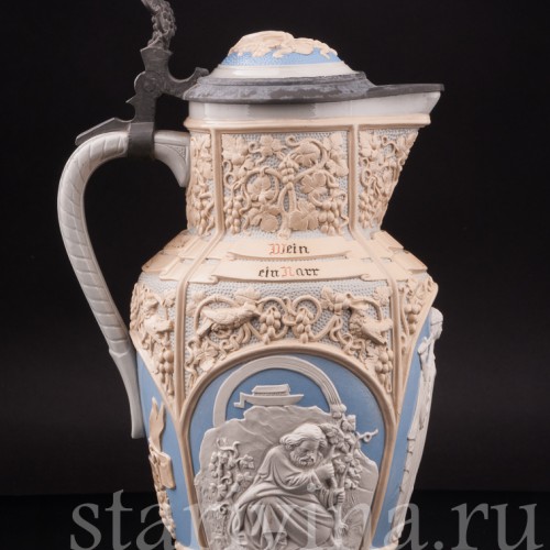 Уцененный пивной кувшин Германия, 3,2 л, Villeroy & Boch, Германия, кон. 19 - нач. 20 вв.