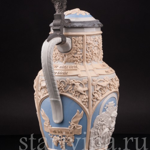 Уцененный пивной кувшин Германия, 3,2 л, Villeroy & Boch, Германия, кон. 19 - нач. 20 вв.