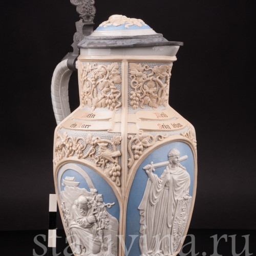 Уцененный пивной кувшин Германия, 3,2 л, Villeroy & Boch, Германия, кон. 19 - нач. 20 вв.