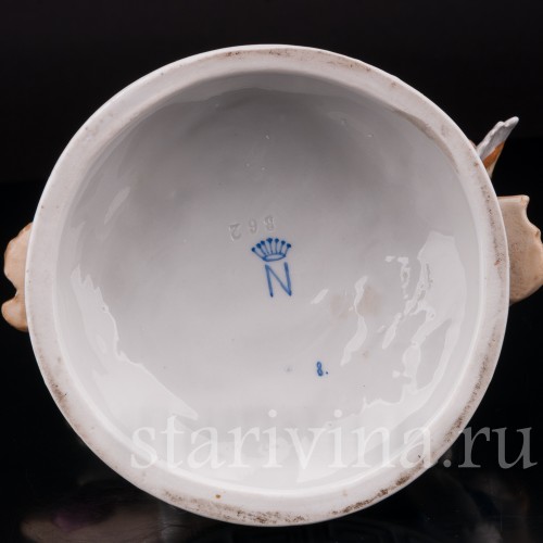 Фигурка из фарфора Ангелочки на качелях Дрезден, Германия, сер. 20 в.