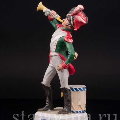 Трубач-гусар, 1812, Goebel, Германия, вт. пол. 20 в