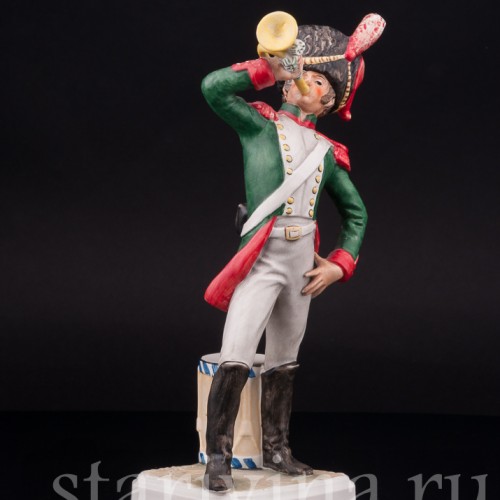 Трубач-гусар, 1812, Goebel, Германия, вт. пол. 20 в