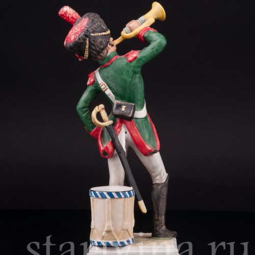 Трубач-гусар, 1812, Goebel, Германия, вт. пол. 20 в