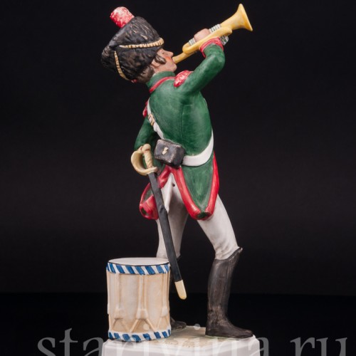 Трубач-гусар, 1812, Goebel, Германия, вт. пол. 20 в