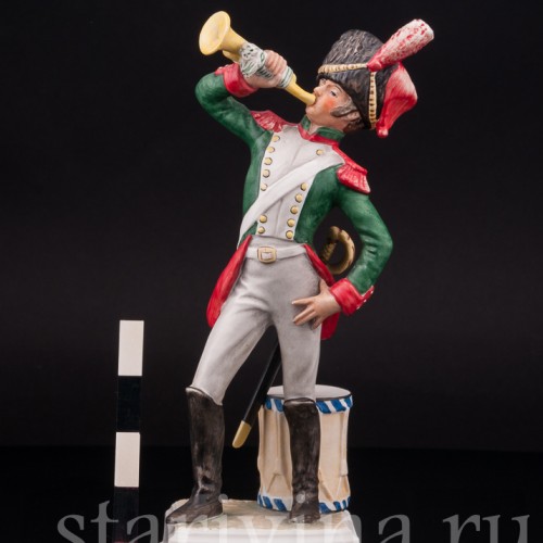 Трубач-гусар, 1812, Goebel, Германия, вт. пол. 20 в