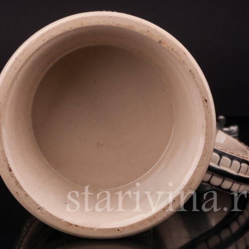 Старинная пивная кружка Стрелок, 1/2 л, Merkelbach & Wick, Германия, кон. 19 - нач. 20 вв.