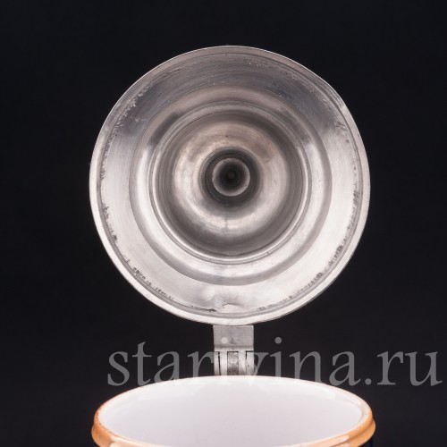 Старинная пивная кружка Где полные кружки и алые губы, 1/2 л, Marzi & Remy, Германия, нач. 20 в.