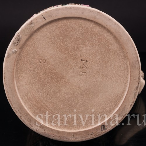 Старинный пивной кувшин Прощание охотника, 1.5 л, Albert Jacob Thewalt, Германия, кон. 19 в.