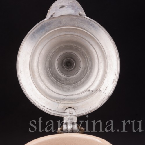 Старинный пивной кувшин Прощание охотника, 1.5 л, Albert Jacob Thewalt, Германия, кон. 19 в.