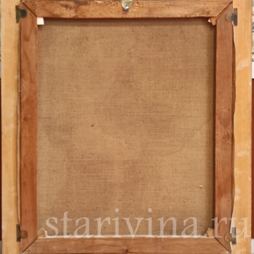 Картина маслом на холсте Парусник, Голландия, кон. 19 - перв. пол. 20 вв.