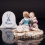 Фарфоровая фигурка Дети с виноградной лозой, аллегория осени, миниатюра, Meissen, Германия, сер. 19 - нач. 20 вв.