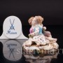 Фарфоровая фигурка Дети с виноградной лозой, аллегория осени, миниатюра, Meissen, Германия, сер. 19 - нач. 20 вв.