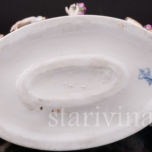 Фарфоровая статуэтка Пастушки, Volkstedt, Германия, кон. 19 - нач. 20 вв.