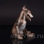 Фарфоровая статуэтка собаки Щенок овчарки, Rosenthal, Германия, 1935 год.
