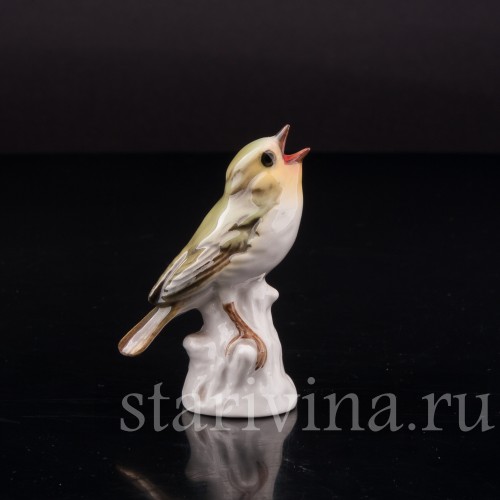 Фарфоровая фигурка птицы Птица, миниатюра, Goebel, Германия, вт. пол. 20 в.