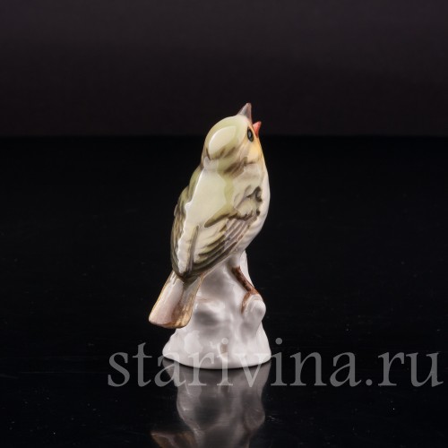Фарфоровая фигурка птицы Птица, миниатюра, Goebel, Германия, вт. пол. 20 в.