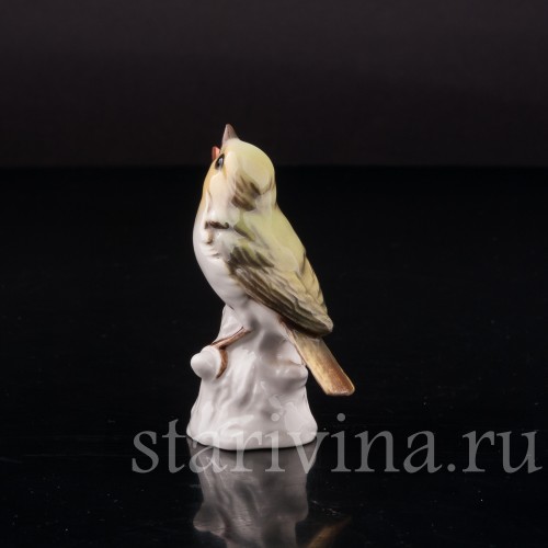 Фарфоровая фигурка птицы Птица, миниатюра, Goebel, Германия, вт. пол. 20 в.