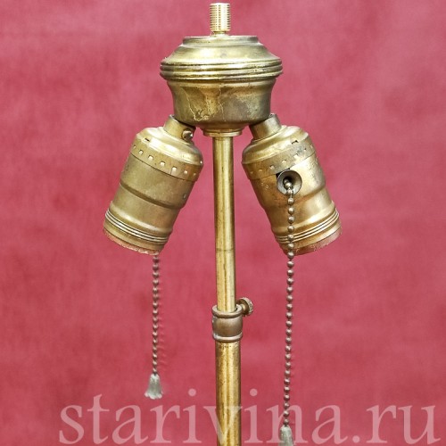 Парные фарфоровые лампы Ласточки, Франция, 19 в.