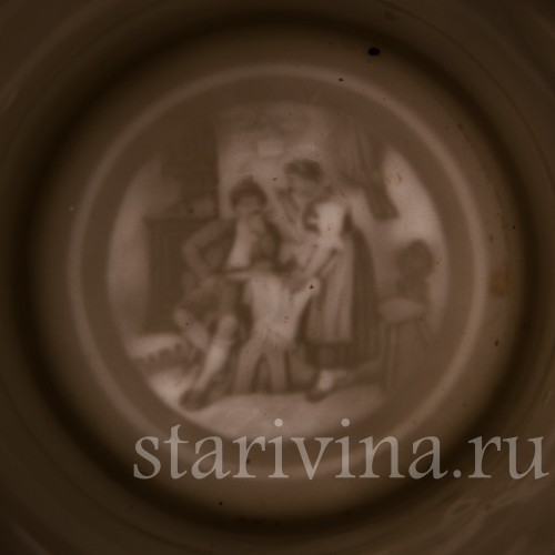 Старинная пивная кружка Молодость кипит, 1/2 л, Германия, кон. 19 - нач. 20 в.