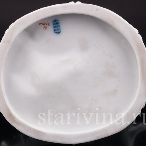 Фарфоровая статуэтка Пьеро и Коломбина, Schaubach Kunst, Германия, 1930-50 гг.