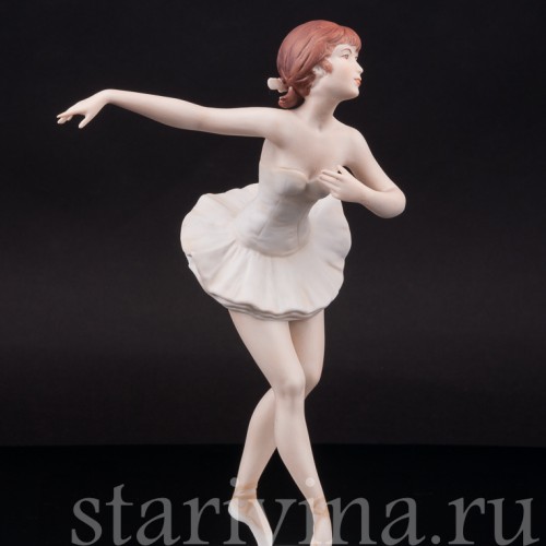 Статуэтка из фарфора Балерина в пачке, Alka Kaiser, Германия, вт. пол. 20 в.