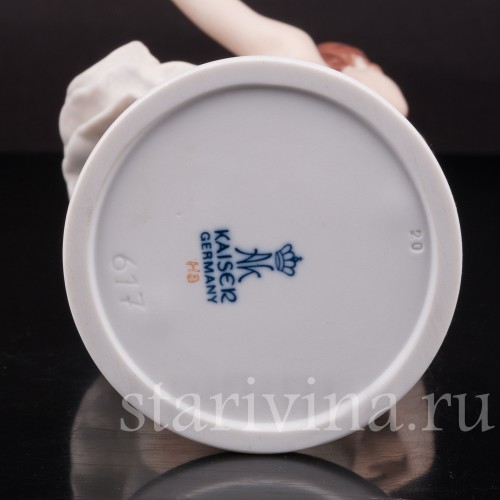 Статуэтка из фарфора Балерина в пачке, Alka Kaiser, Германия, вт. пол. 20 в.