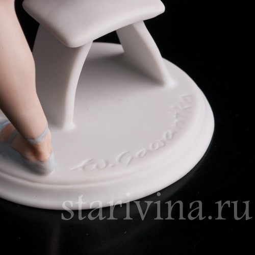 Статуэтка из фарфора Маленькая балерина, Alka Kaiser, Германия, вт. пол. 20 в.