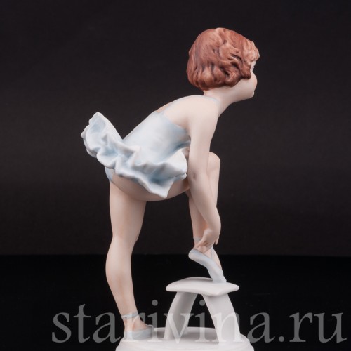 Статуэтка из фарфора Маленькая балерина, Alka Kaiser, Германия, вт. пол. 20 в.