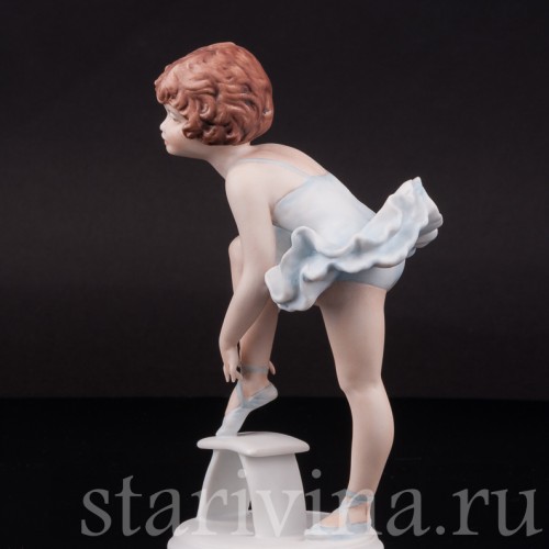 Статуэтка из фарфора Маленькая балерина, Alka Kaiser, Германия, вт. пол. 20 в.