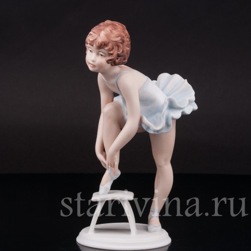 Статуэтка из фарфора Маленькая балерина, Alka Kaiser, Германия, вт. пол. 20 в.