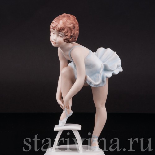 Статуэтка из фарфора Маленькая балерина, Alka Kaiser, Германия, вт. пол. 20 в.