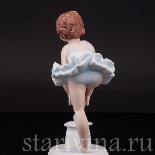 Статуэтка из фарфора Маленькая балерина, Alka Kaiser, Германия, вт. пол. 20 в.
