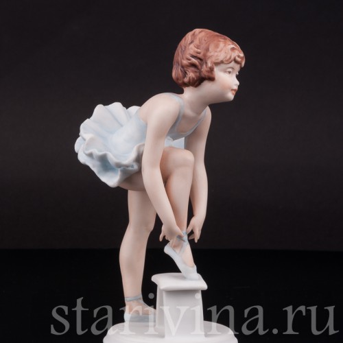 Статуэтка из фарфора Маленькая балерина, Alka Kaiser, Германия, вт. пол. 20 в.