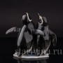 Статуэтка птицы из фарфора Два пингвина, Alka Kaiser, Германия, вт. пол. 20 в.
