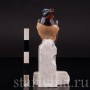 Фигурка птицы из фарфора Ласточка на заборе, Goebel, Германия, до 1991 года.