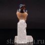 Фигурка птицы из фарфора Ласточка на заборе, Goebel, Германия, до 1991 года.