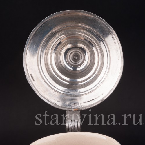 Старинная пивная кружка Трубач из Зекингена, 1/2 л, Albert Jacob Thewalt, Германия, кон. 19 - нач. 20 вв.