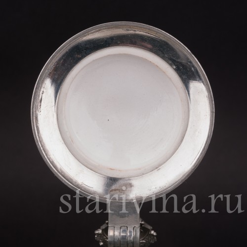 Старинная пивная кружка Игроки в карты, 1/2 л, Villeroy & Boch, Германия, 1908 г.
