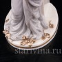 Фарфоровая статуэтка Аллегория зимы, девушка в платке, Ernst Bohne Sohne, Германия, кон. 19, нач. 20 вв.