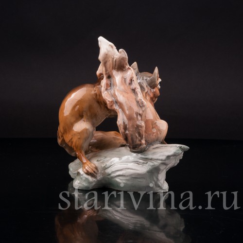 Статуэтка Две белки, Tay, Италия, сер. 20 в.