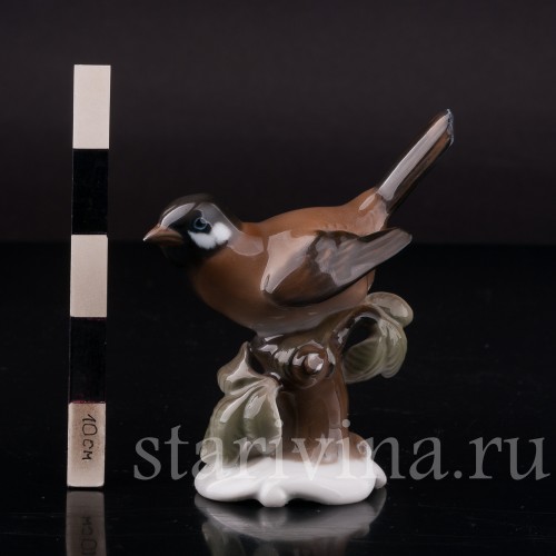 Фигурка птицы из фарфора Зяблик, Rosenthal, Германия, 1953-56 гг.