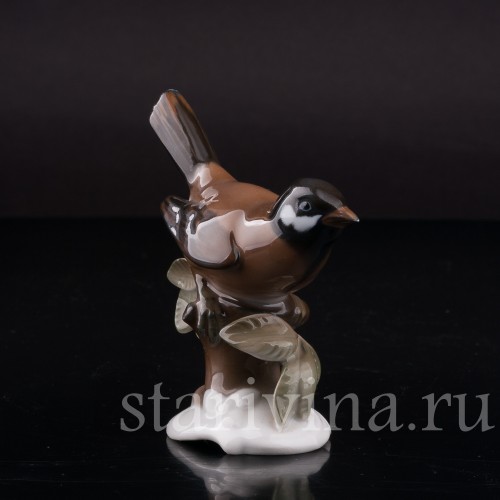 Фигурка птицы из фарфора Зяблик, Rosenthal, Германия, 1953-56 гг.
