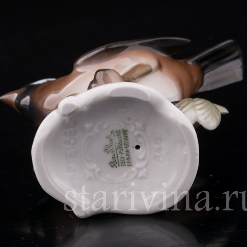 Фигурка птицы из фарфора Зяблик, Rosenthal, Германия, 1953-56 гг.