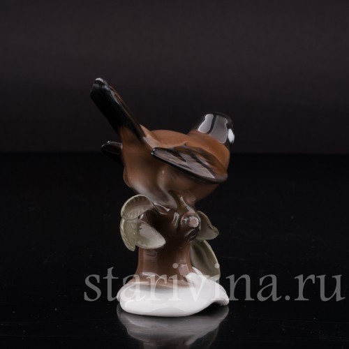 Фигурка птицы из фарфора Зяблик, Rosenthal, Германия, 1953-56 гг.