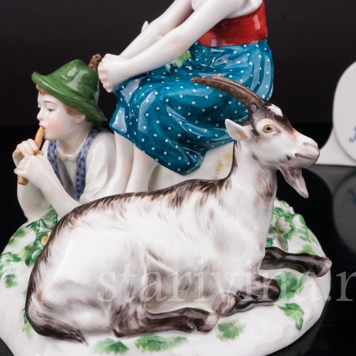 Фарфоровая композиция Весна, Meissen, Германия, нач. 20 в.