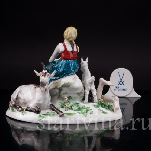 Фарфоровая композиция Весна, Meissen, Германия, нач. 20 в.