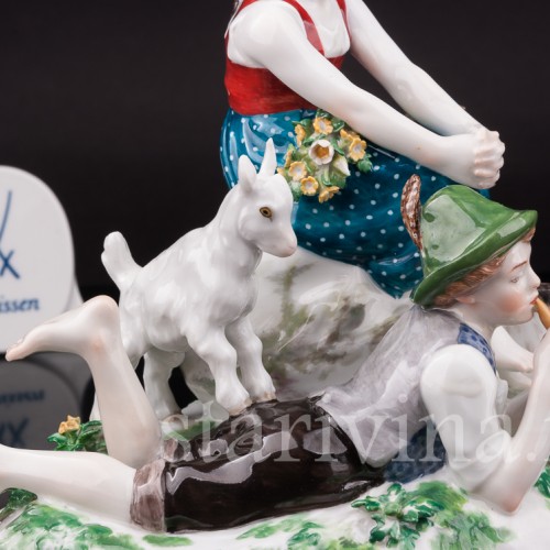 Фарфоровая композиция Весна, Meissen, Германия, нач. 20 в.