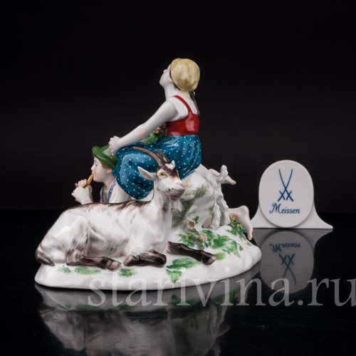 Фарфоровая композиция Весна, Meissen, Германия, нач. 20 в.